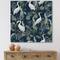 Designart - Chinoiserie With Birds and Peonies VII - Traditional Canvas Wall Art Print